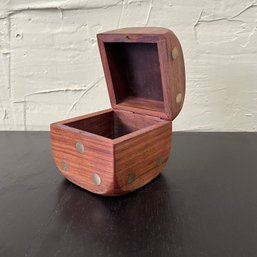 Wooden Dice Box