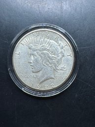 1922-S Silver Peace Dollar