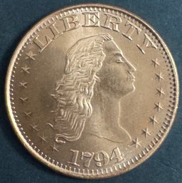 One AVDP Ounce .999 Fine Copper Round