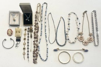 Lot Of Elegant Jewelry - Including Sterling, 14k Gold Fill, & Pewter!