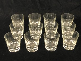 Set Of K Monogramed Rocks Glasses