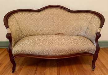 Victorian Upholstered Settee