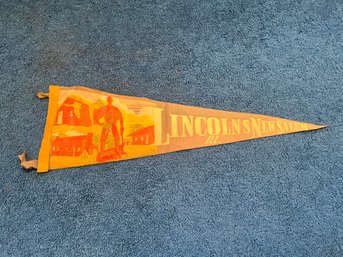 Lincolns New Salem, Illinois Pennant