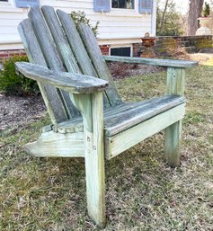 A Pine Adirondack Chair