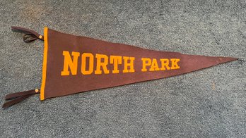 Vintage North Park Pennant