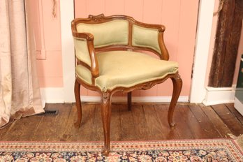 Petite 19th. C  French Bergere Chair