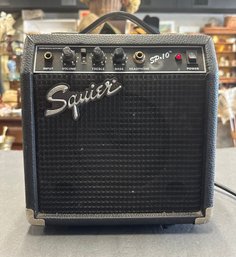 Working Squier SP-10 Guitar Amp Amplifier Electric Bass Practice Music Speaker. RC/WA-D