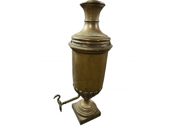 Fabulous Extra Large Antique Brass Samovar