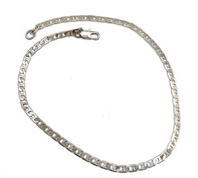Vintage Silver Color Linked Long Bracelet