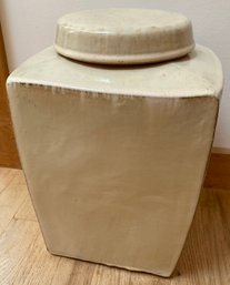 Lidded Floor Vessel