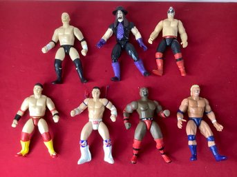 Vintage Wrestler Figurines Lot #2