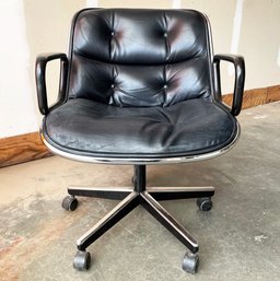 Mid Century Charles Pilock Office Chair For Knoll