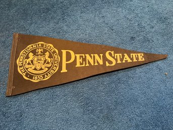 Vintage Penn State University Pennant