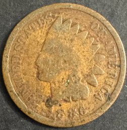 1886 Indian Head Penny