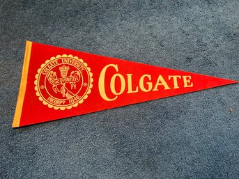 Vintage Colgate University Pennant