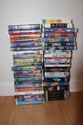 Lot Of 48 Vhs And Dvd Movies