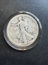 1917 Walking Liberty Silver Half Dollar