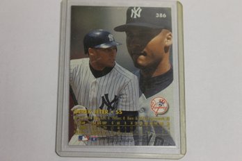 Derek Jeter Baseball Rookie Card