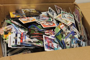 Large Box Of Mixed Sports Cards - From Estate As Found