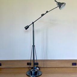 An Architectural Counter Balance Counterpoise Floor Lamp In The Style Of EW Buquet