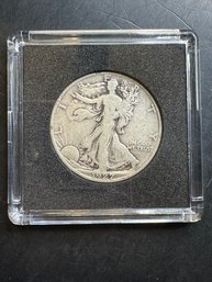 1927-S Walking Liberty Silver Half Dollar