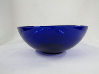 Colbalt Blue Glass Bowl