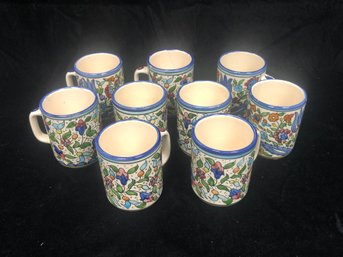 Jeruselum Style Painted Teacups
