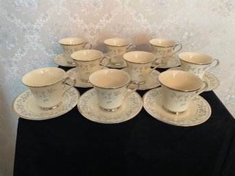 Lenox Windsong Teacups And Dishes