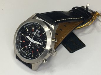 Fantastic Brand New $450 FIELD & STREAM Mens Watch - Lumitech Chronograph - Great Gift Idea ! - NICE WATCH !