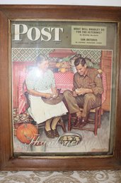 The Saturday Evening Post Nov 24 1945 Framed