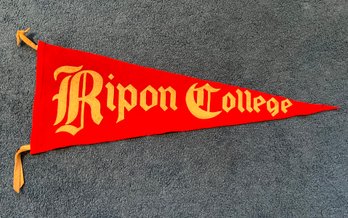 1940s Ripon College Pennant