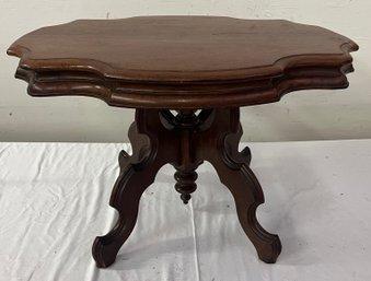 Walnut Victorian Low Table Circa 1880