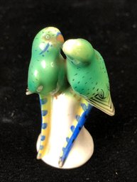 Green Bird Figurine