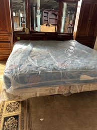 3 Pc. Bedroom Set Plus King Size Mattress And Box Spring