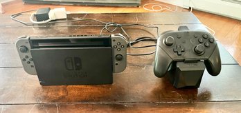 Nintendo Switch With Extra Controller , TV Docking Cradle And Charger
