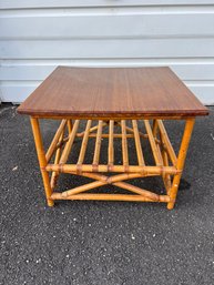 Vintage Midcentury Cali- Asia Midcentury Coffee Table