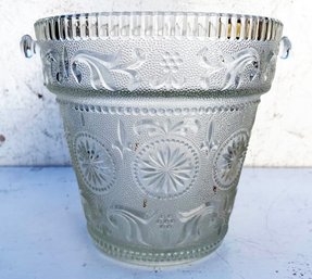 A Crystal Champagne Bucket, Possibly Waterford