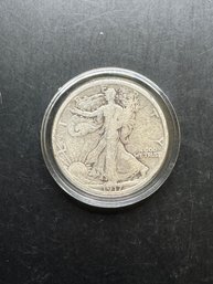 1917 Walking Liberty Silver Half Dollar