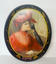 1908 Calendar Lady Archive Coca Cola Tray