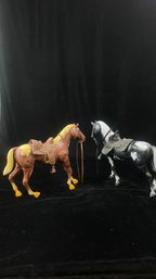 Pair Of Toy Horses