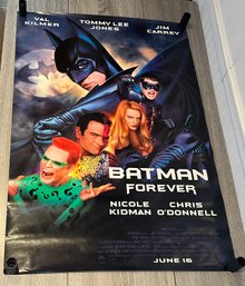 1995 Batman Forever Movie Poster