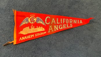 California Angels - Anaheim Stadium Pennant