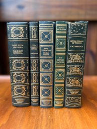 Fancy International Collectors Library Edition Gold Embossed Classic Vintage Book Bundle