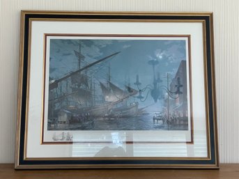 John Stobart East River Arrival Signed Print