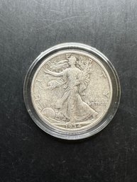 1934-S Walking Liberty Silver Half Dollar