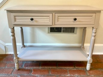 Chic Two Drawer Console