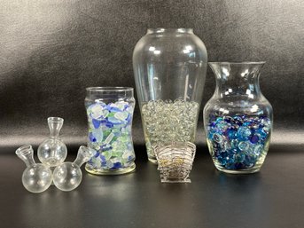 Floral Supplies: Vases, Glass Bead Filler, Sea Glass Filler & More