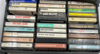 Vintage Case Of Cassette Tape.