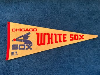 Vintage Chicago White Sox Baseball Pennant