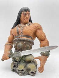 Conan The Slayer, 8' Limited Edition Resin Bust  By Robert E. Howard.